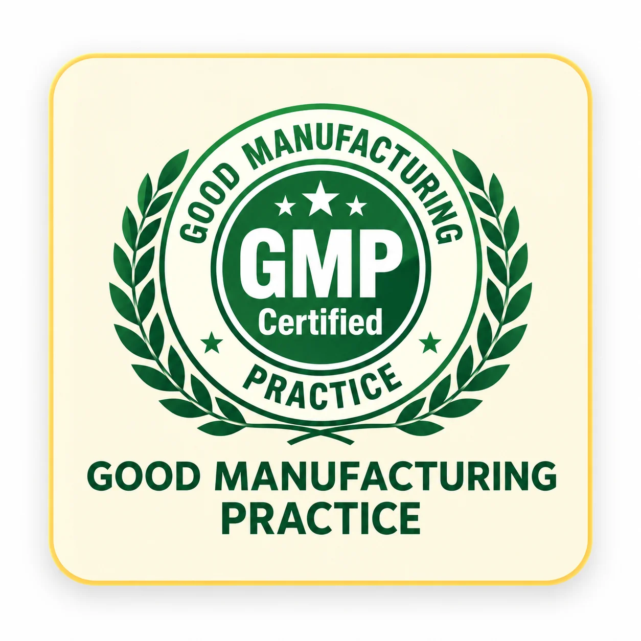 GMP Certification Seal
